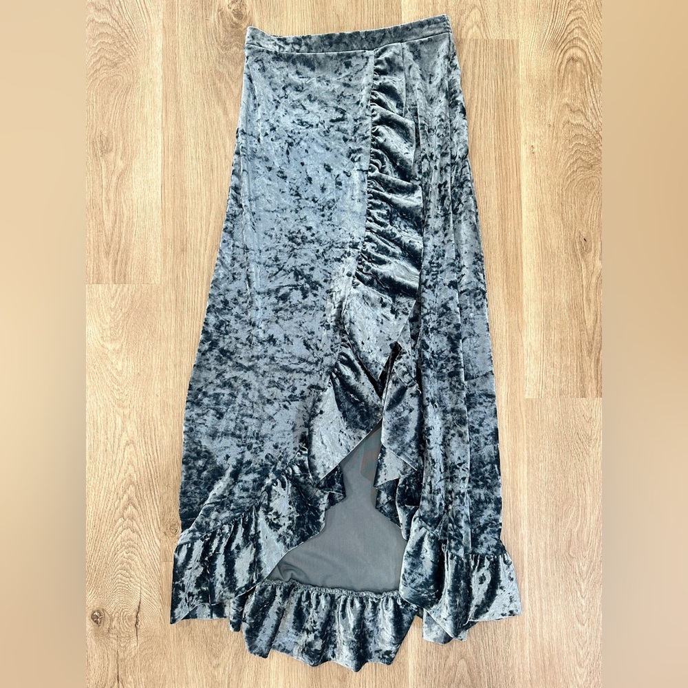 MISA Los Angeles Pao wrap skirt